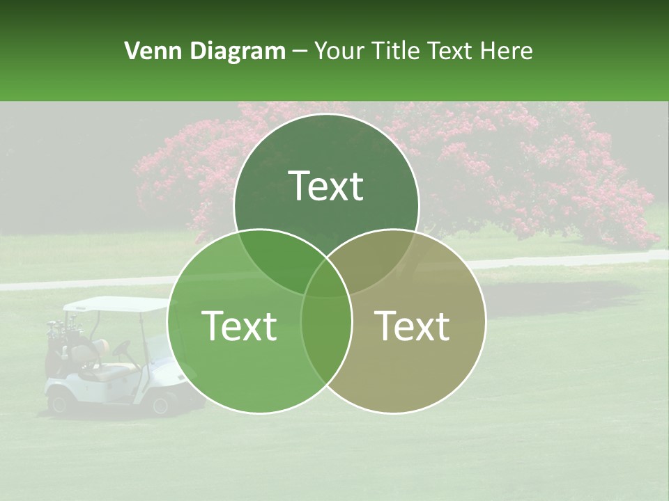 Golf Peace Club PowerPoint Template