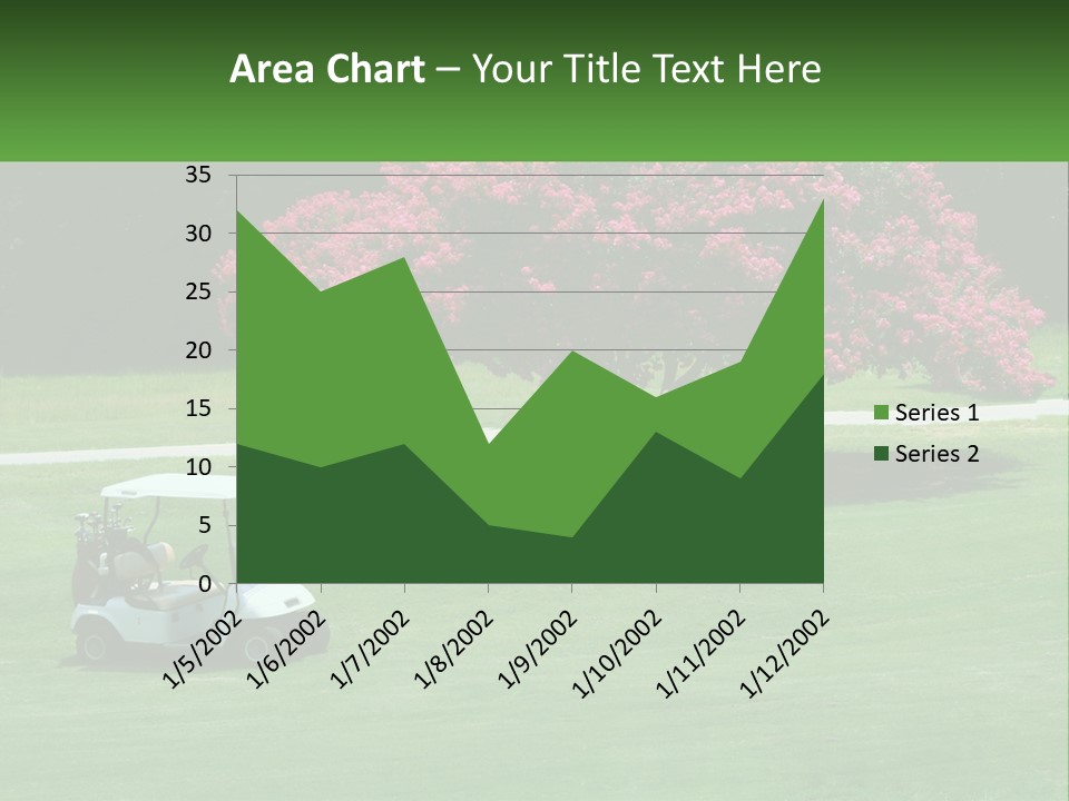 Golf Peace Club PowerPoint Template
