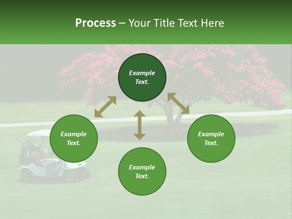 Golf Peace Club PowerPoint Template