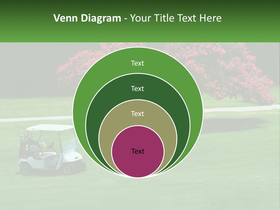Golf Peace Club PowerPoint Template