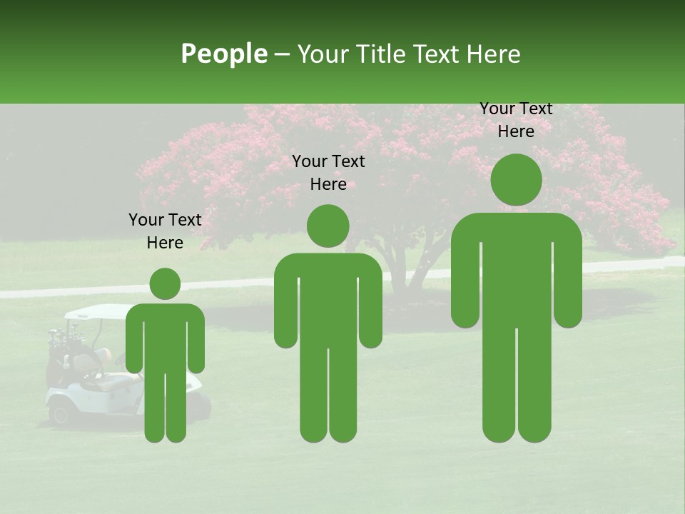 Golf Peace Club PowerPoint Template