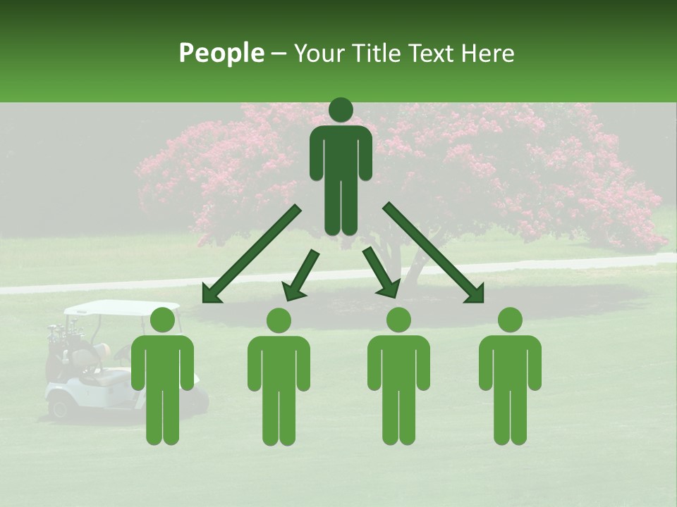 Golf Peace Club PowerPoint Template