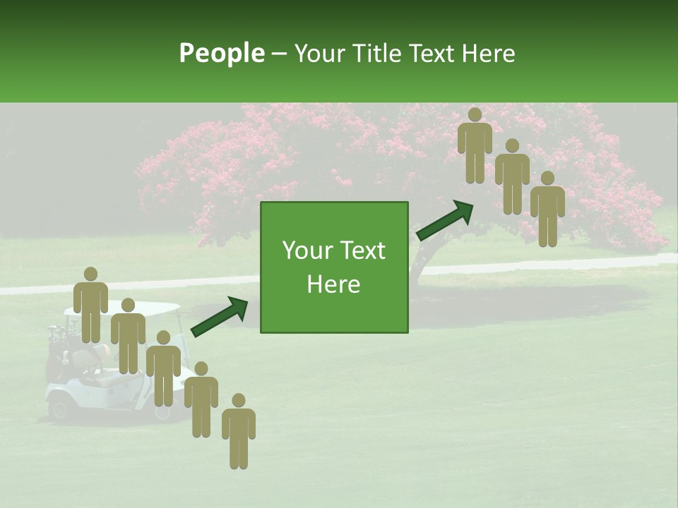 Golf Peace Club PowerPoint Template