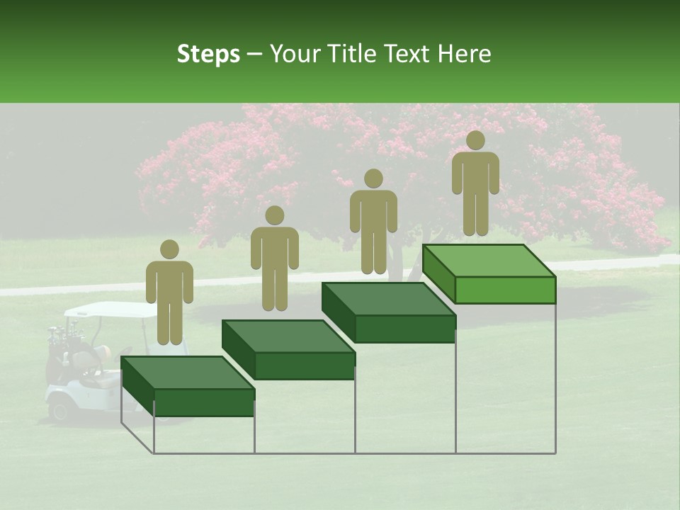 Golf Peace Club PowerPoint Template