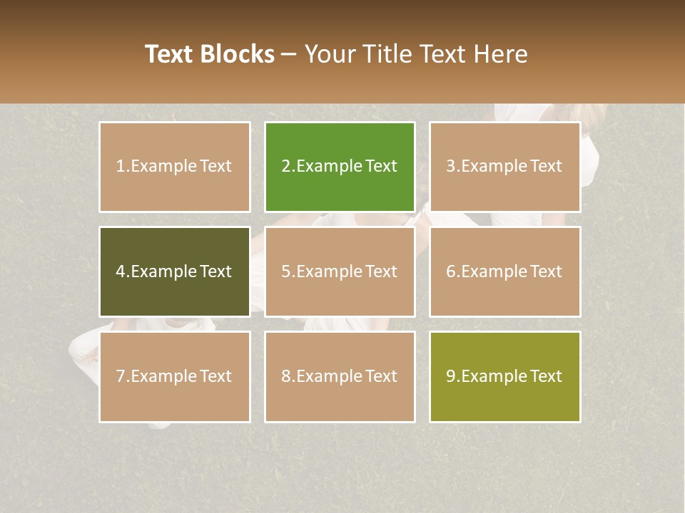 Woman Relaxation Person PowerPoint Template