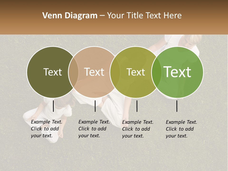 Woman Relaxation Person PowerPoint Template