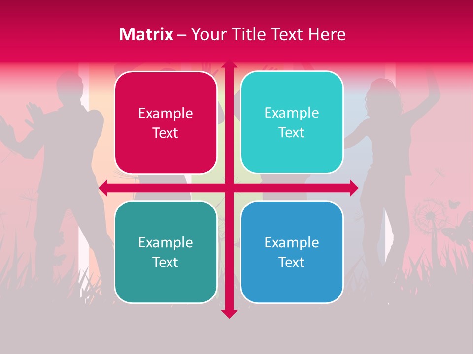 Grass Success People PowerPoint Template