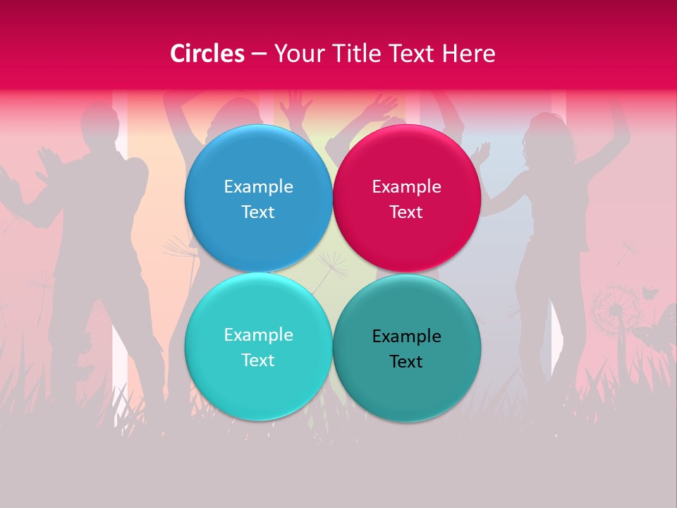 Grass Success People PowerPoint Template