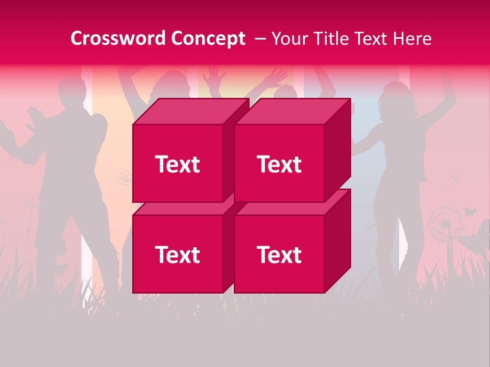 Grass Success People PowerPoint Template