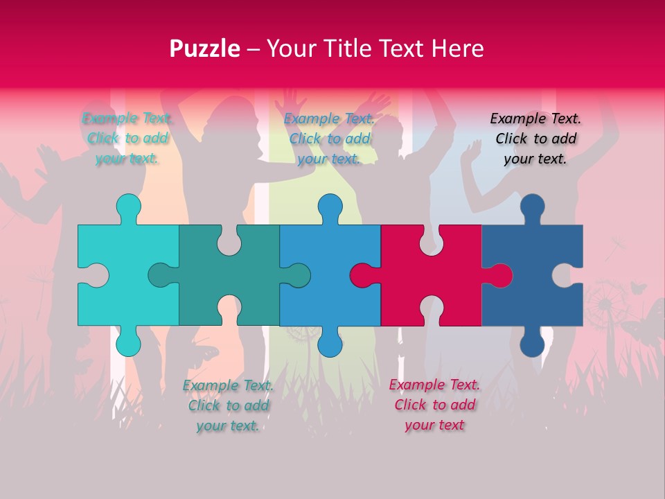 Grass Success People PowerPoint Template