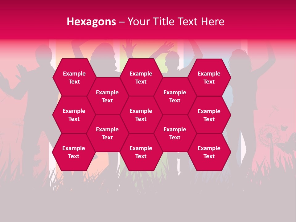 Grass Success People PowerPoint Template