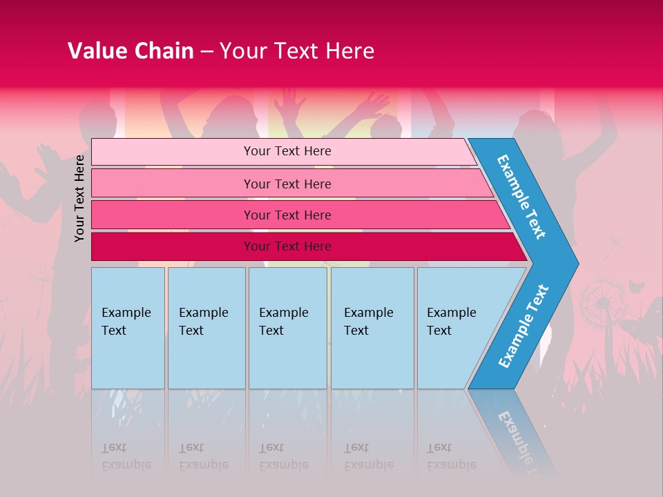Grass Success People PowerPoint Template