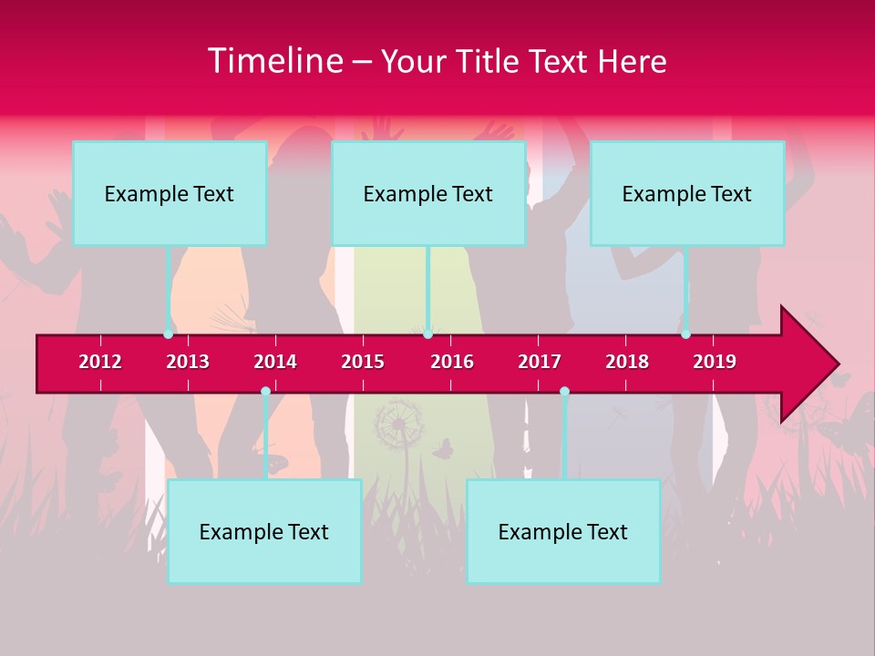 Grass Success People PowerPoint Template