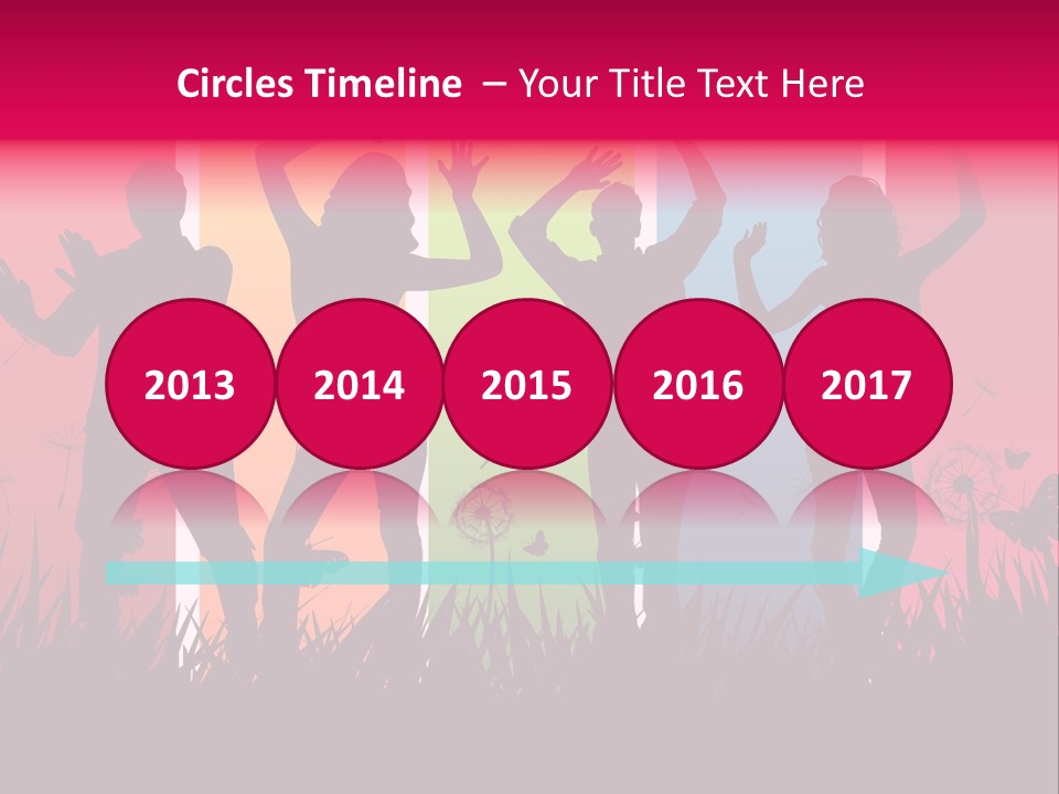 Grass Success People PowerPoint Template