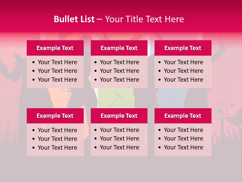 Grass Success People PowerPoint Template