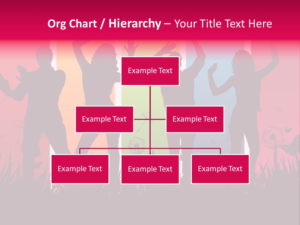 Grass Success People PowerPoint Template