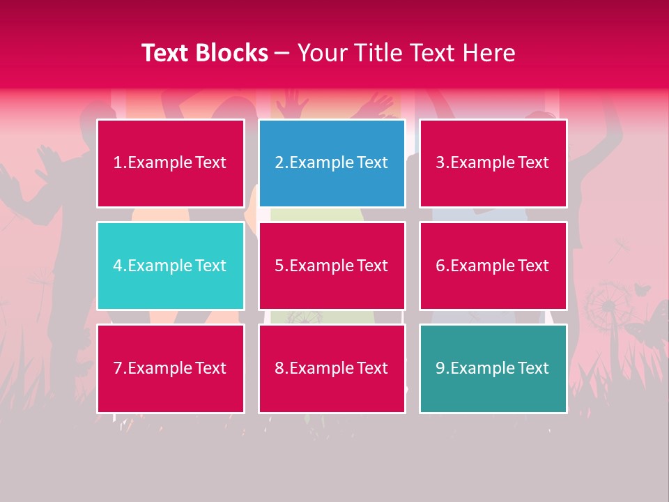 Grass Success People PowerPoint Template