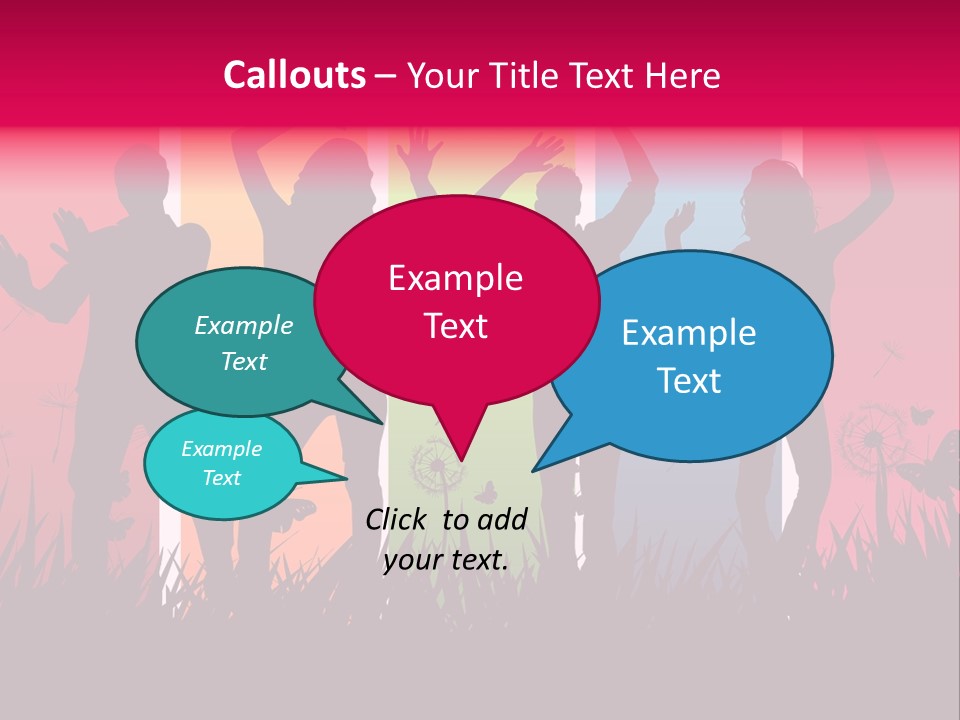 Grass Success People PowerPoint Template