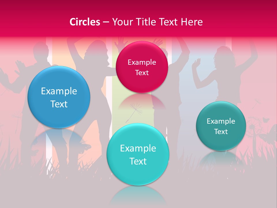 Grass Success People PowerPoint Template