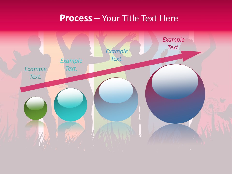 Grass Success People PowerPoint Template