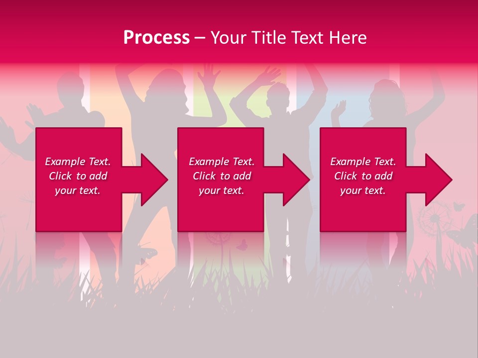 Grass Success People PowerPoint Template
