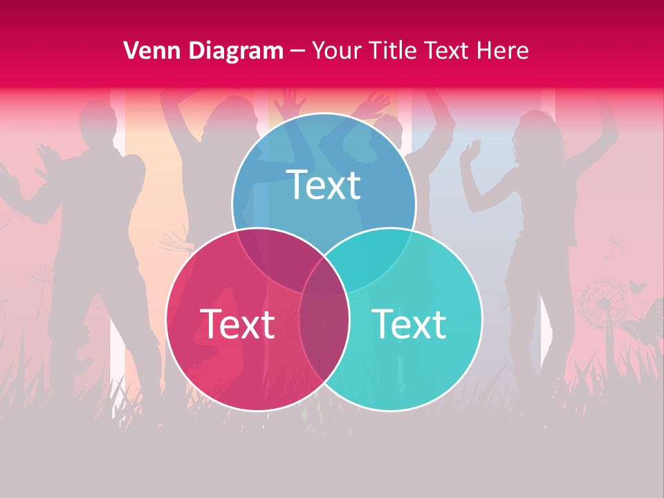 Grass Success People PowerPoint Template