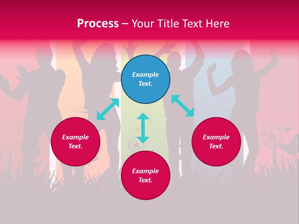 Grass Success People PowerPoint Template