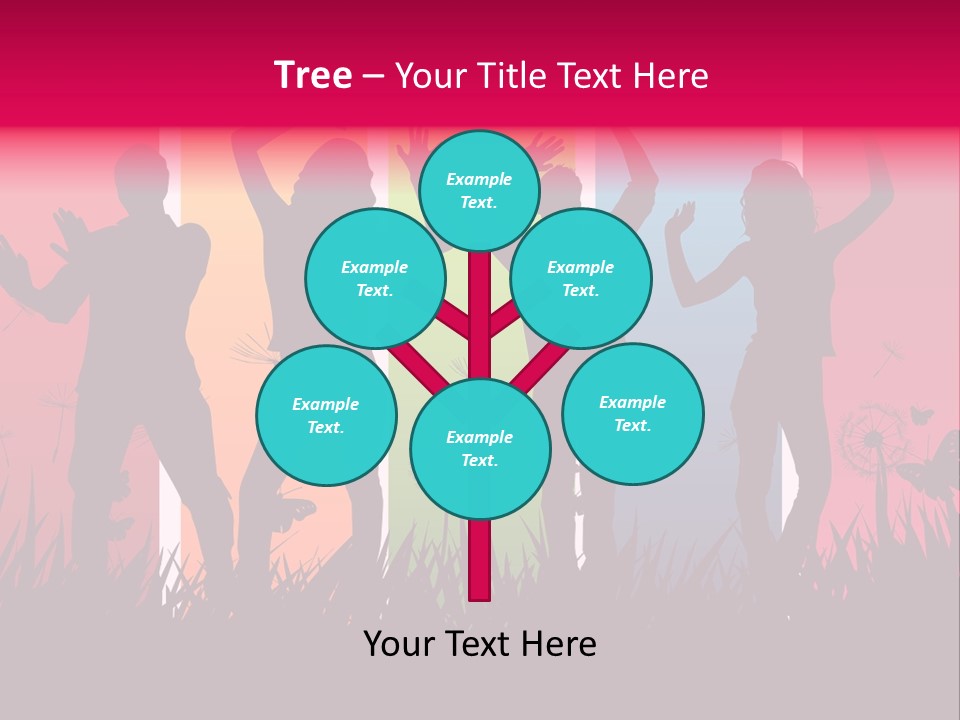 Grass Success People PowerPoint Template