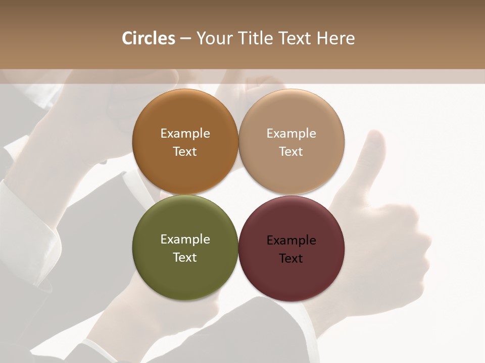 Showing Occupation Leadership PowerPoint Template