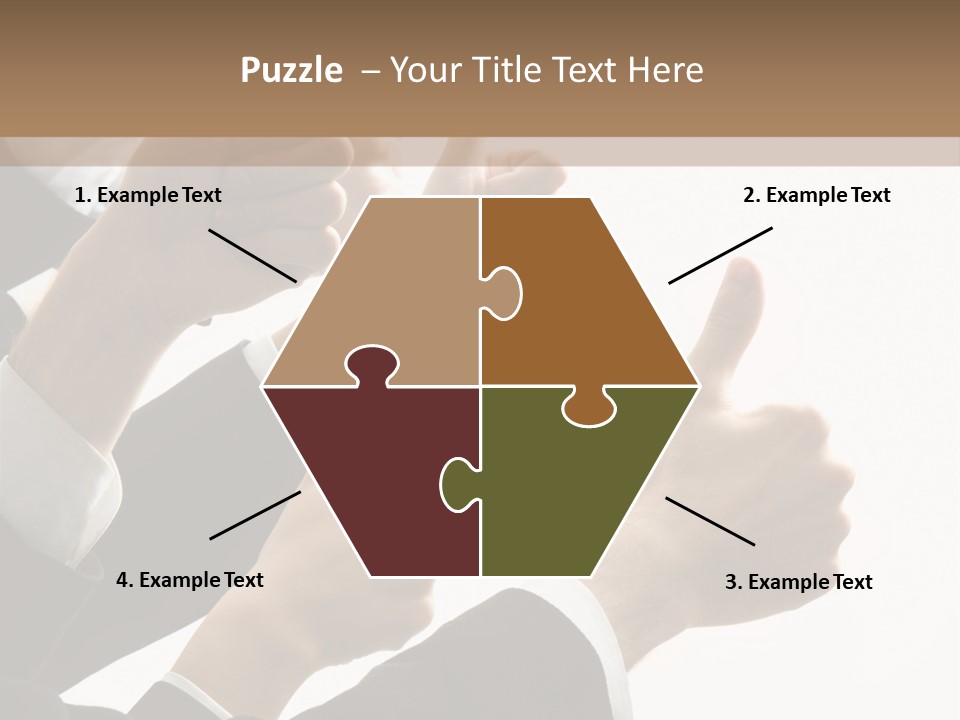 Showing Occupation Leadership PowerPoint Template