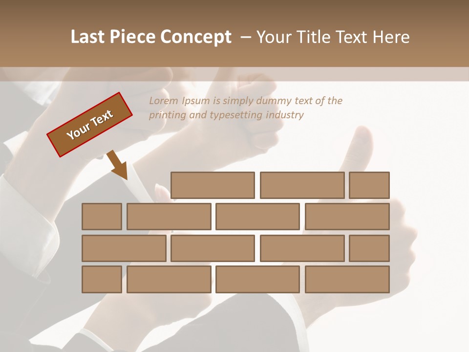 Showing Occupation Leadership PowerPoint Template