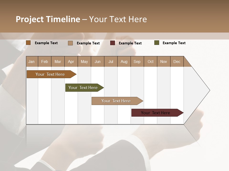 Showing Occupation Leadership PowerPoint Template