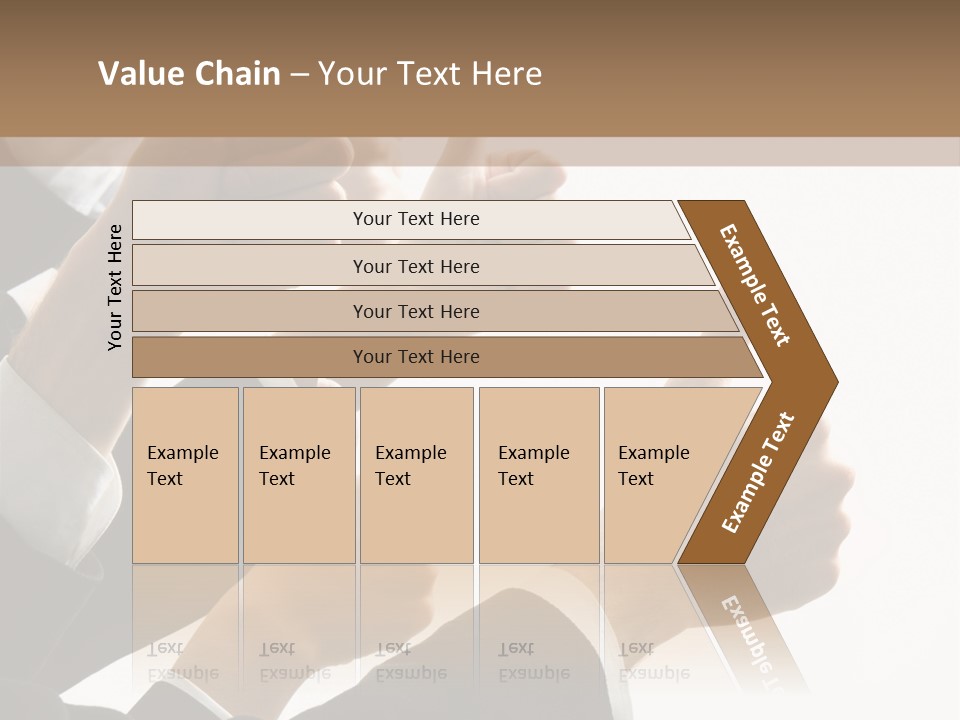 Showing Occupation Leadership PowerPoint Template