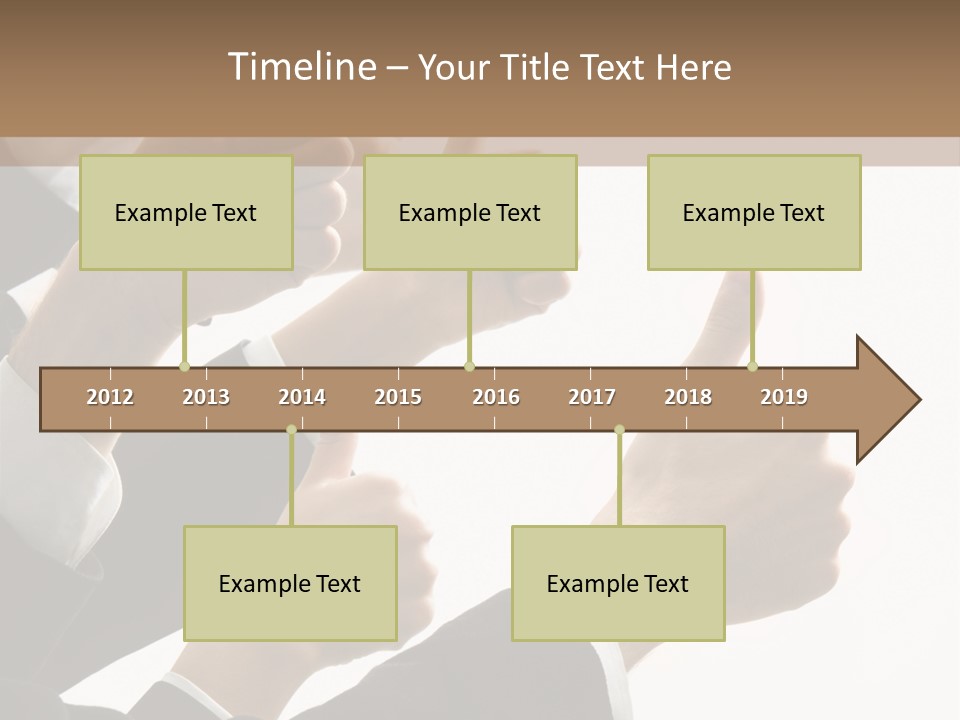 Showing Occupation Leadership PowerPoint Template