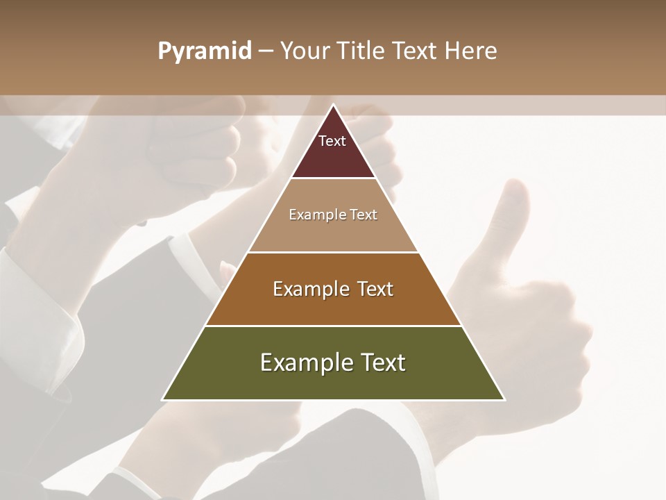 Showing Occupation Leadership PowerPoint Template
