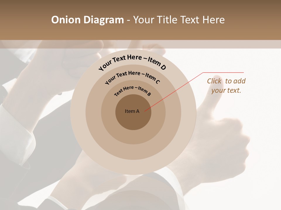Showing Occupation Leadership PowerPoint Template
