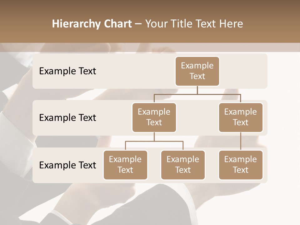 Showing Occupation Leadership PowerPoint Template