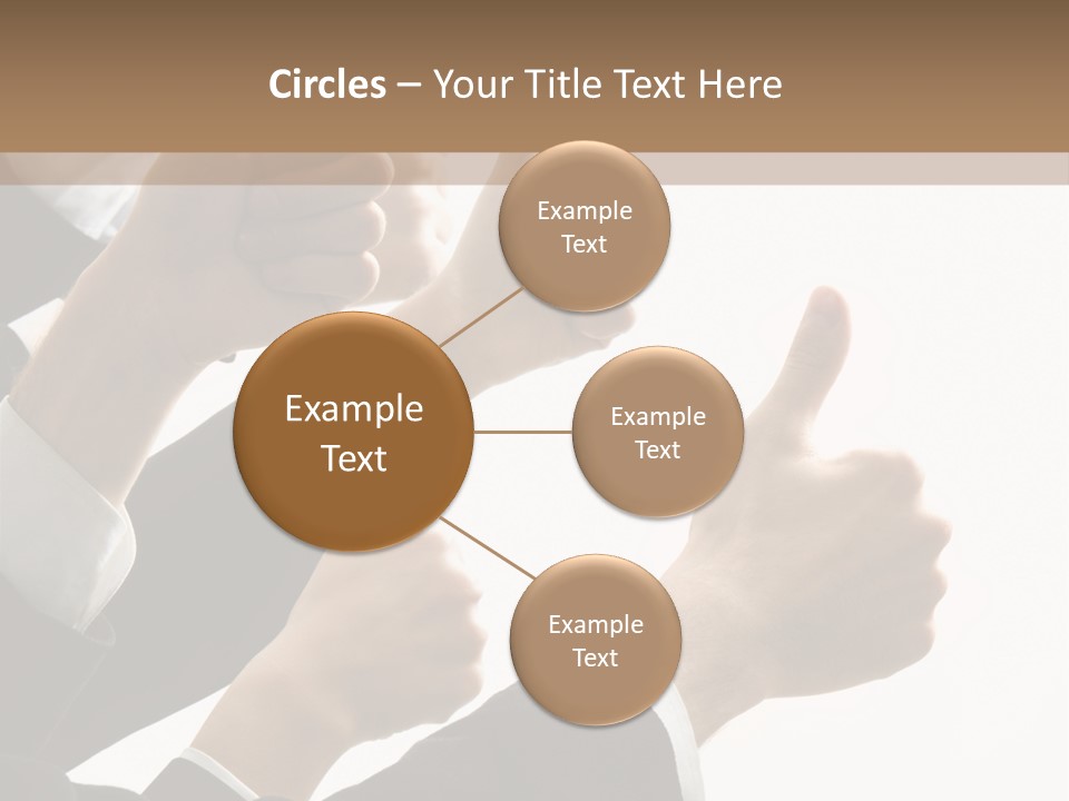 Showing Occupation Leadership PowerPoint Template