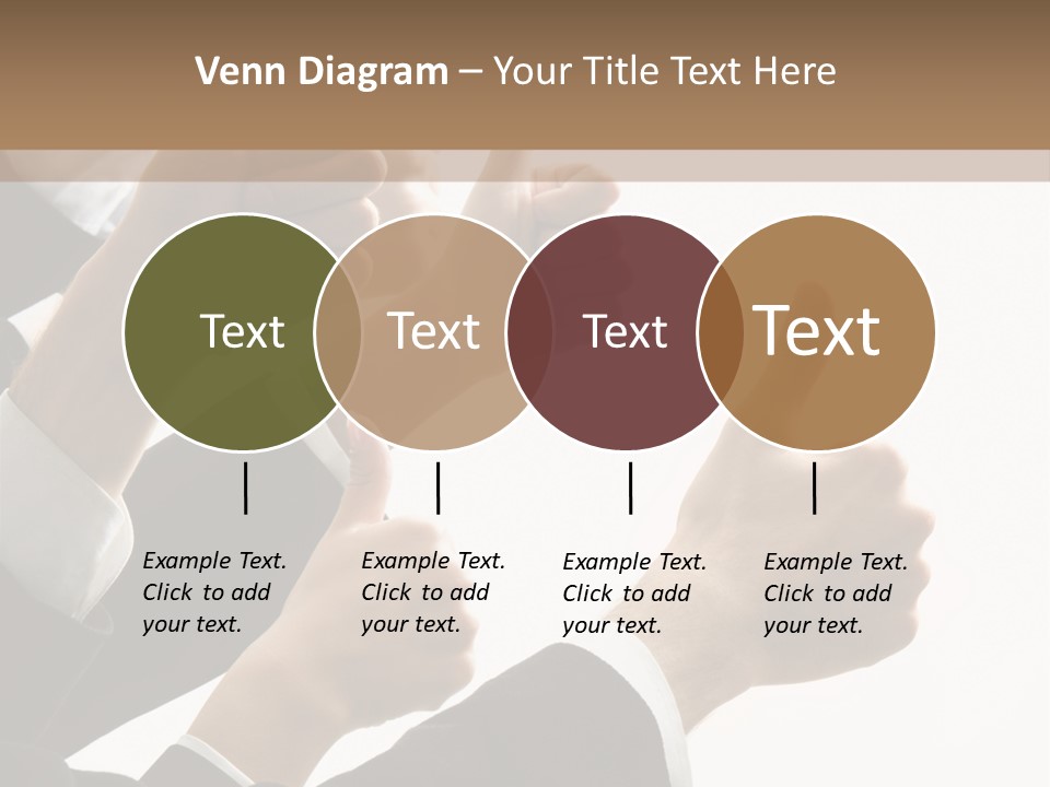 Showing Occupation Leadership PowerPoint Template