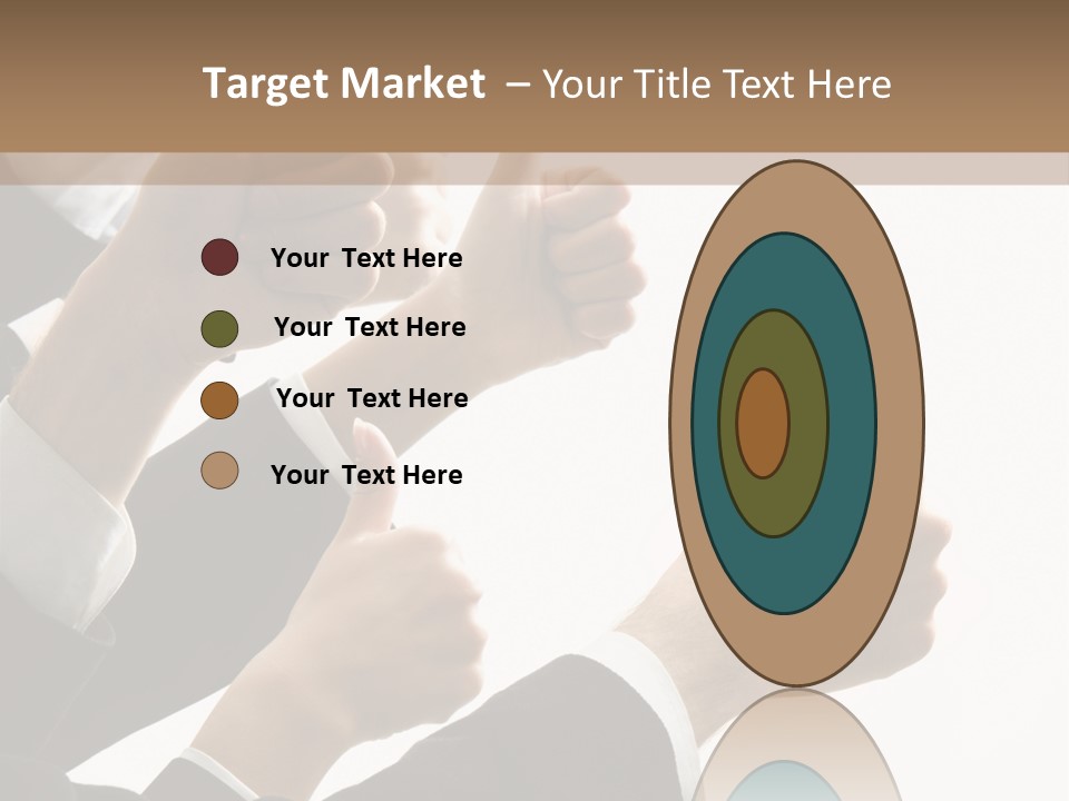 Showing Occupation Leadership PowerPoint Template