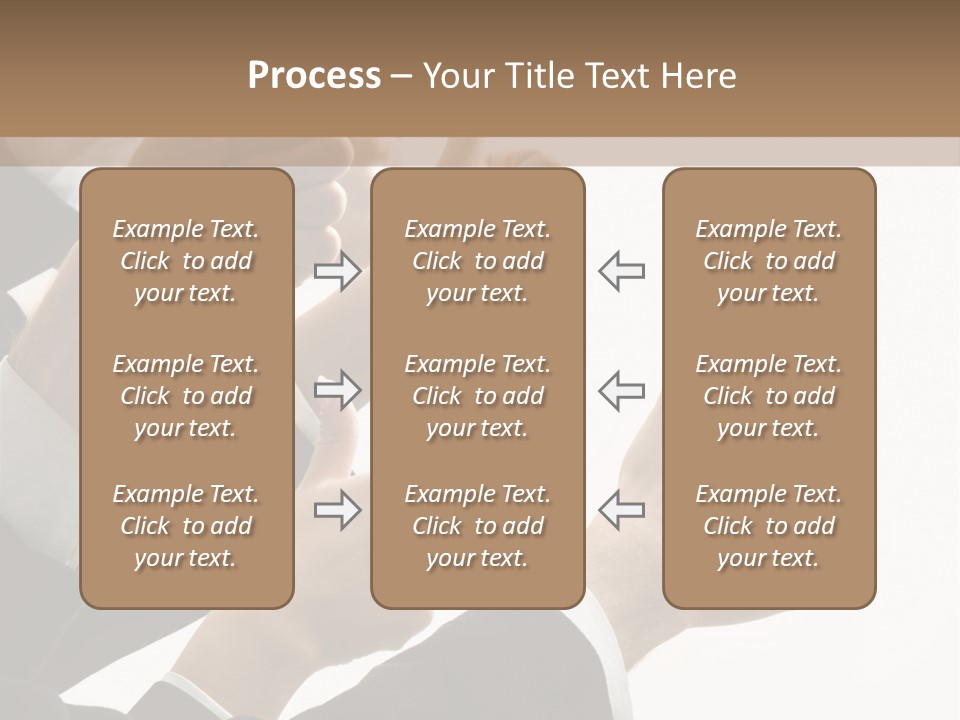 Showing Occupation Leadership PowerPoint Template