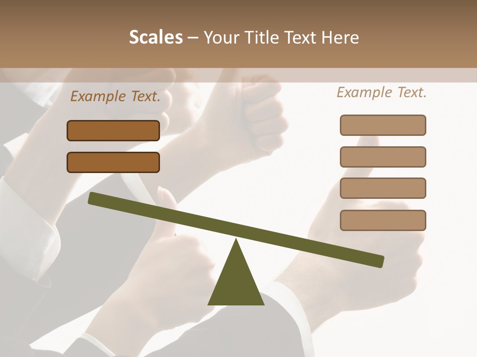 Showing Occupation Leadership PowerPoint Template