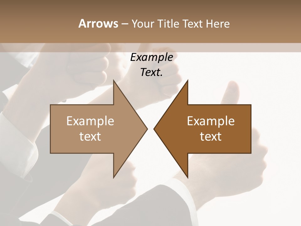 Showing Occupation Leadership PowerPoint Template