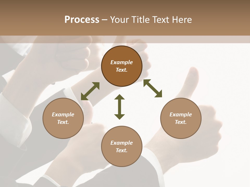 Showing Occupation Leadership PowerPoint Template