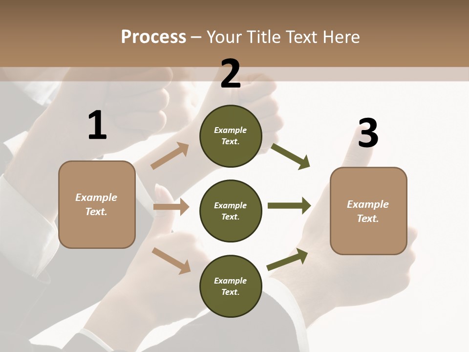 Showing Occupation Leadership PowerPoint Template
