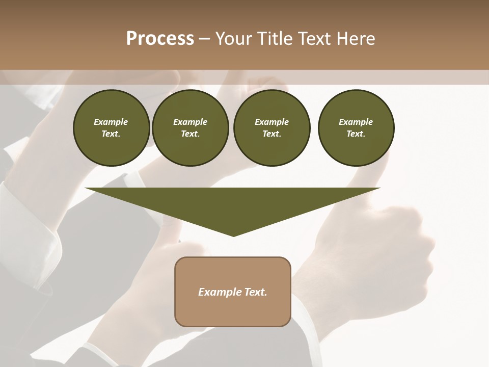Showing Occupation Leadership PowerPoint Template