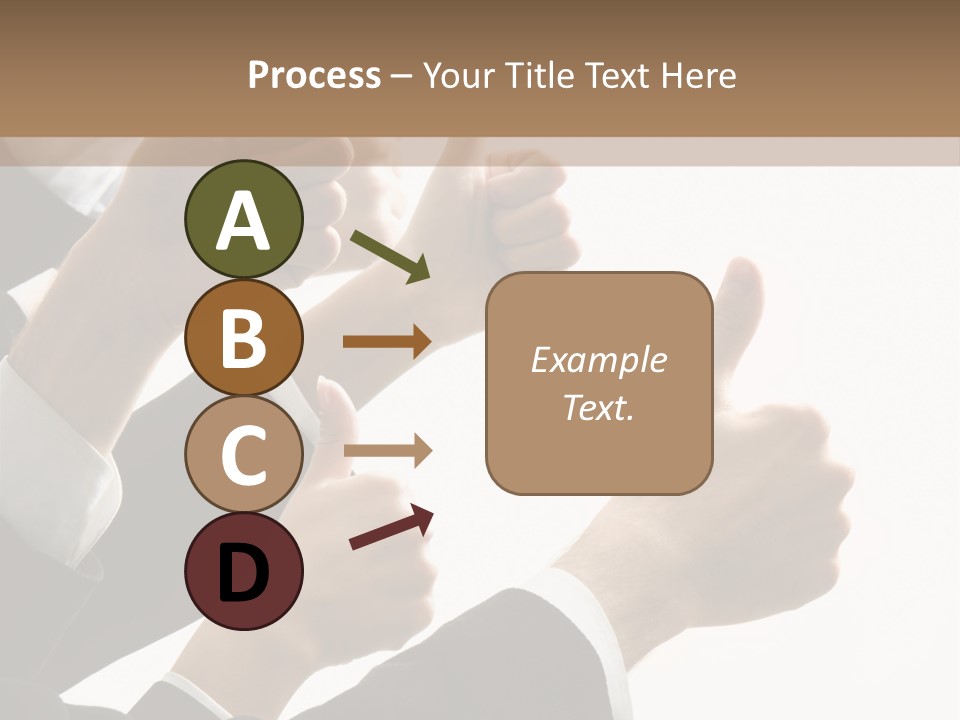 Showing Occupation Leadership PowerPoint Template