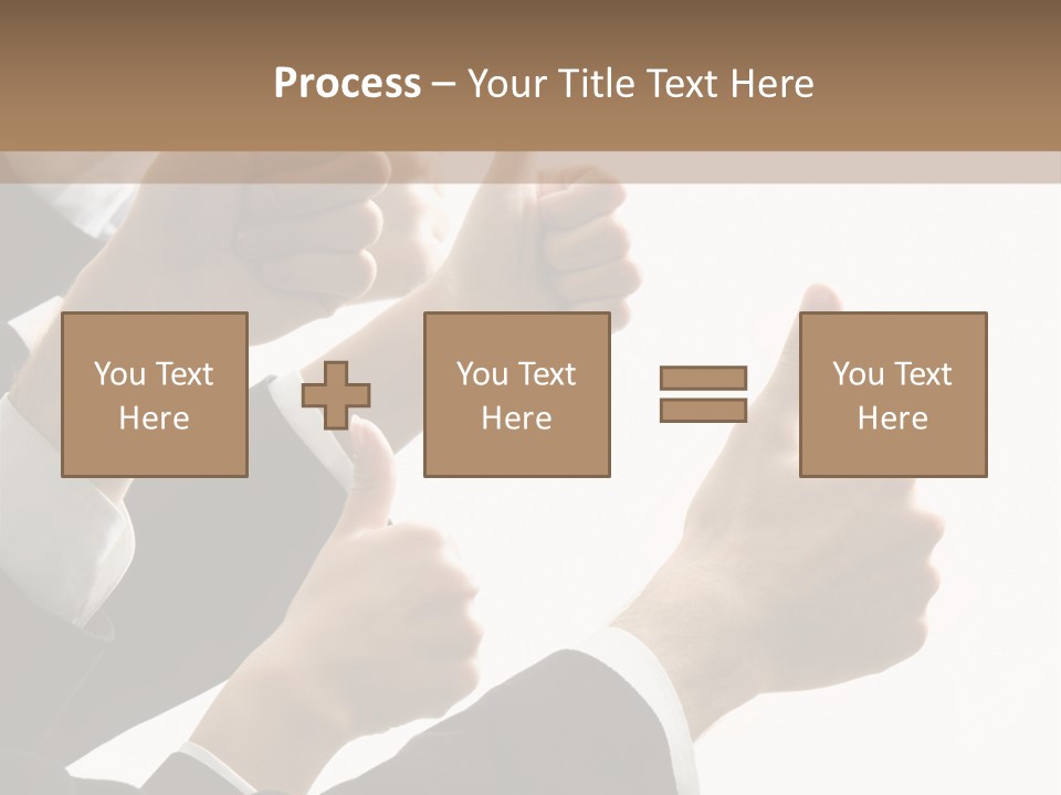 Showing Occupation Leadership PowerPoint Template