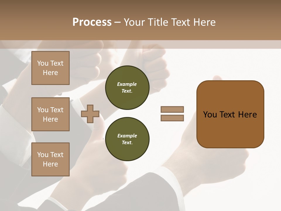 Showing Occupation Leadership PowerPoint Template