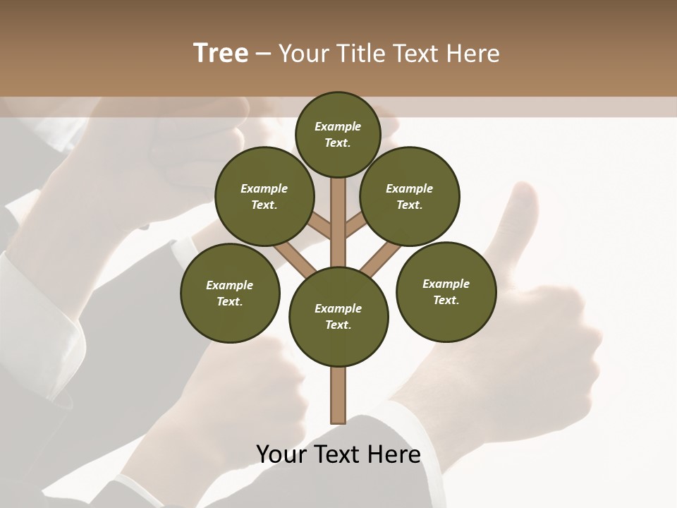 Showing Occupation Leadership PowerPoint Template